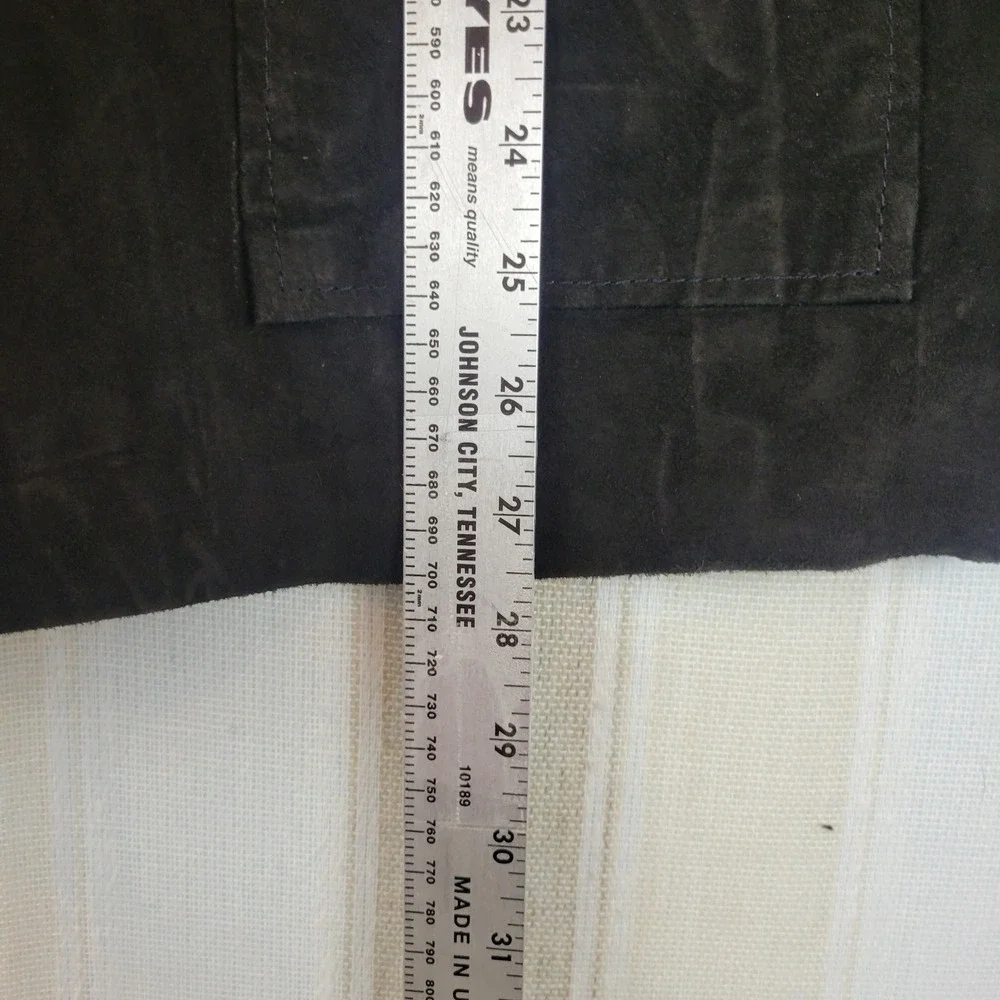 Vintage D&Co Suede Jacket Black Size‎ Extra Large